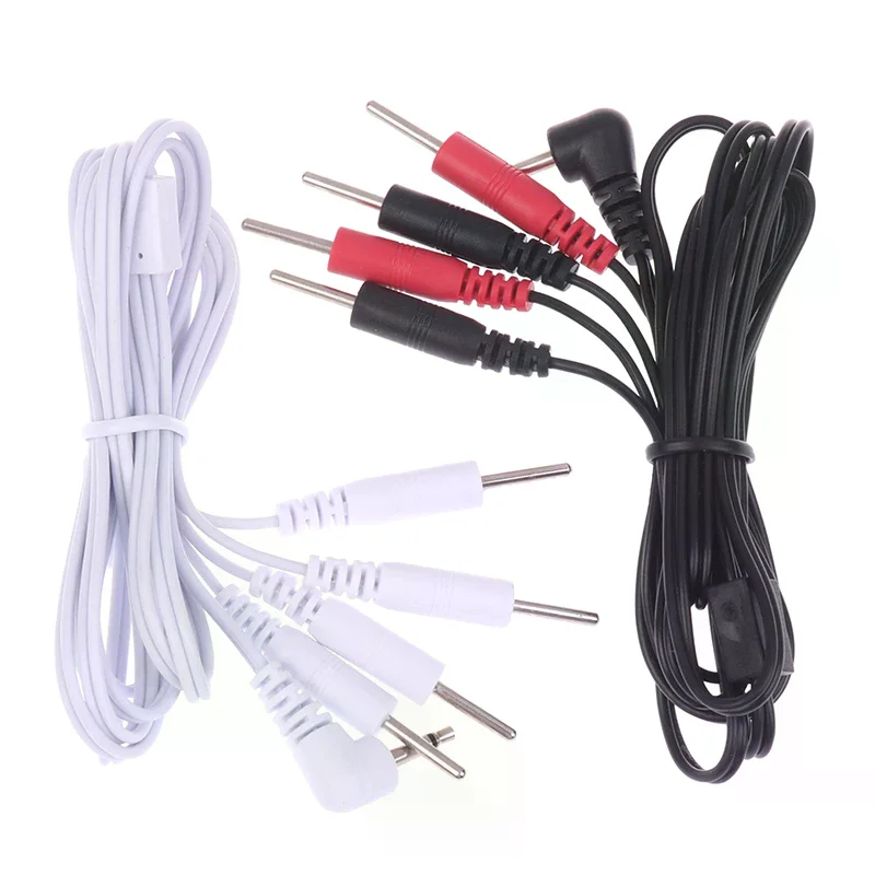 4 Pins Head 2.5mm Plug Type Electrode Cable Line Wire For Tens Acupuncture Electrical Nerve Muscle Stimulator
