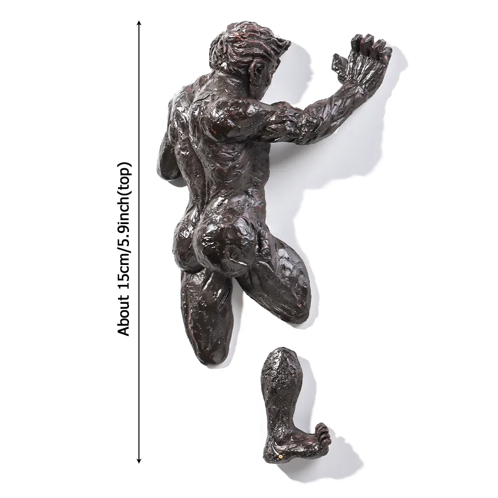 3D Through Wall Figure Sculptu - Resin Art Furniture recensie en prijs