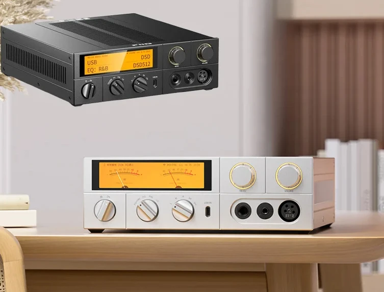 

NewFiiOK17 HIFI Decoder Desktop DSD Decoding all-in-one Headphone Power Amplifier AK4191+AK4499EX*2 DACChips Custom