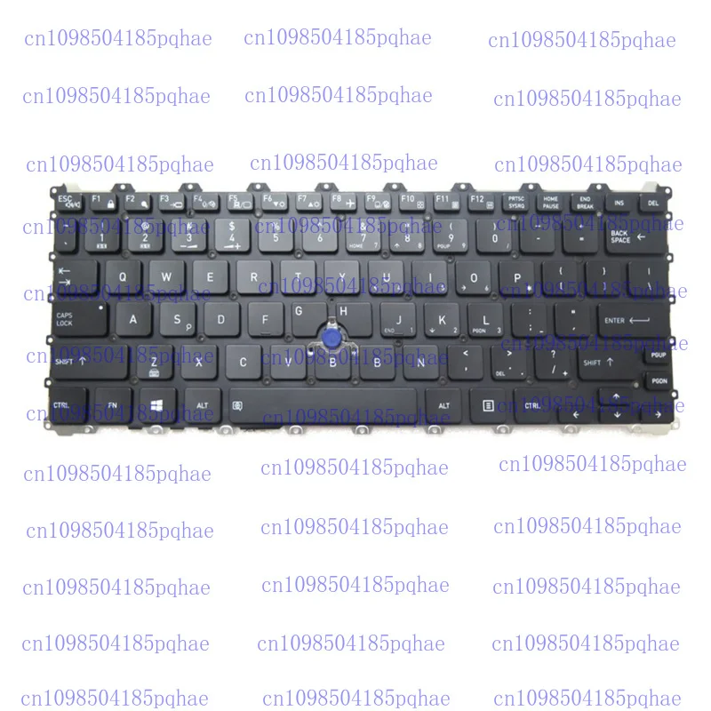 Клавиатура для Dynabook для Portege X40-J, английская, американская, черная, с подсветкой, новая