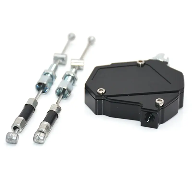 Strict 2X Motorcycle Stunt Clutch Lever Easy Pull Cable System For Kawasaki Honda Dirt Bike Parts