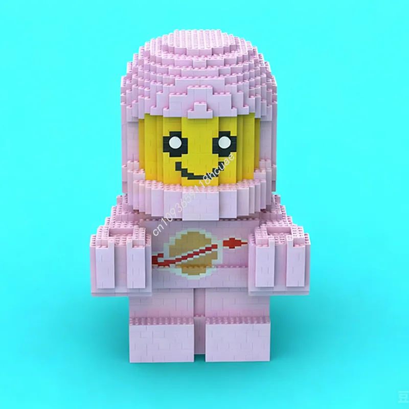 7340 pièces MOC moyen classique espace bébé Sculptures modèle blocs de construction assembler Architecture brique jouets enfants cadeaux de noël