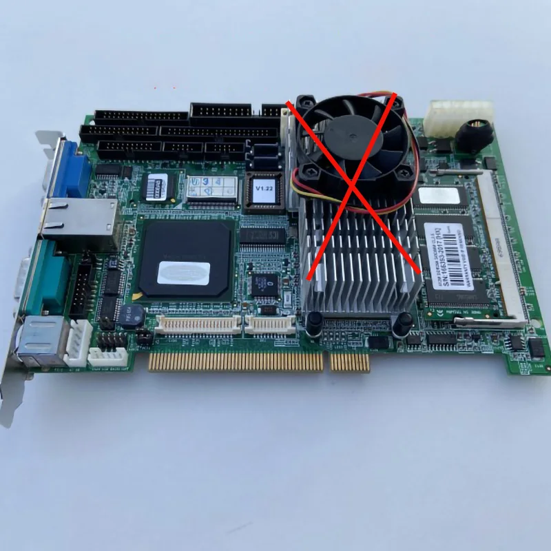 لوحة مدمجة نصف طول PCI-6880F لوحة أم للتحكم الصناعي لـ Advantech PCI-6880 Rev.A1