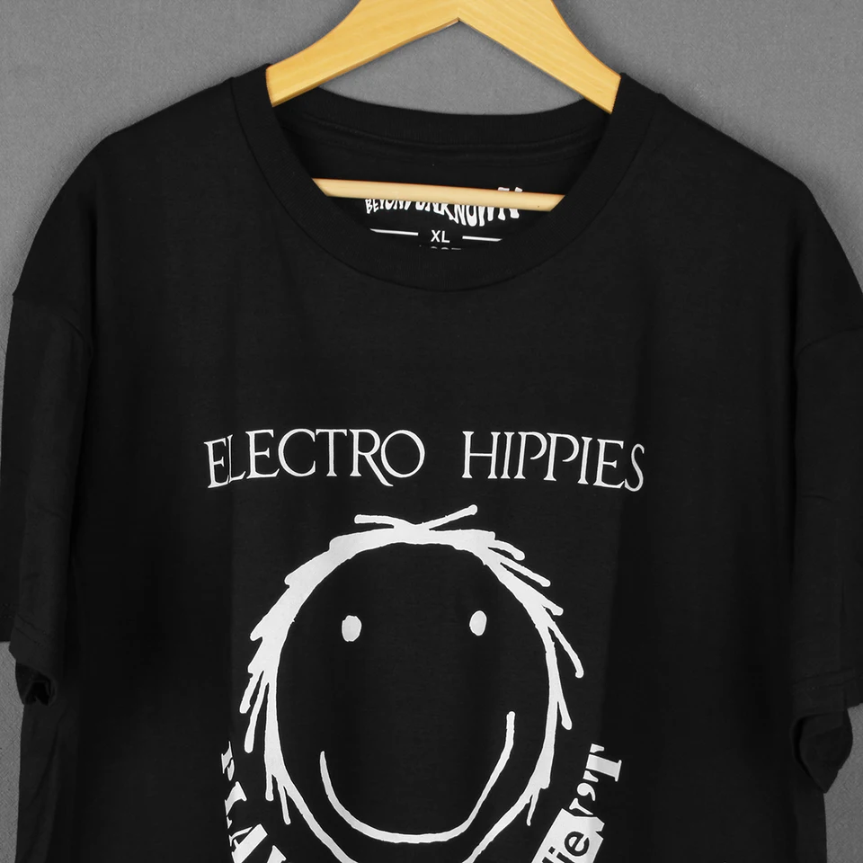 Electro Hippies T-Shirt Crust Grindcore Hardcore Punk Band Extreme