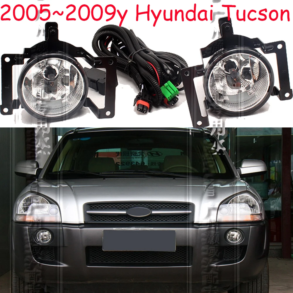 

car bupmer head light for Hyundai Tucson fog lamp headlight 2005~2009y car accessories for Hyundai Tucson headlamp