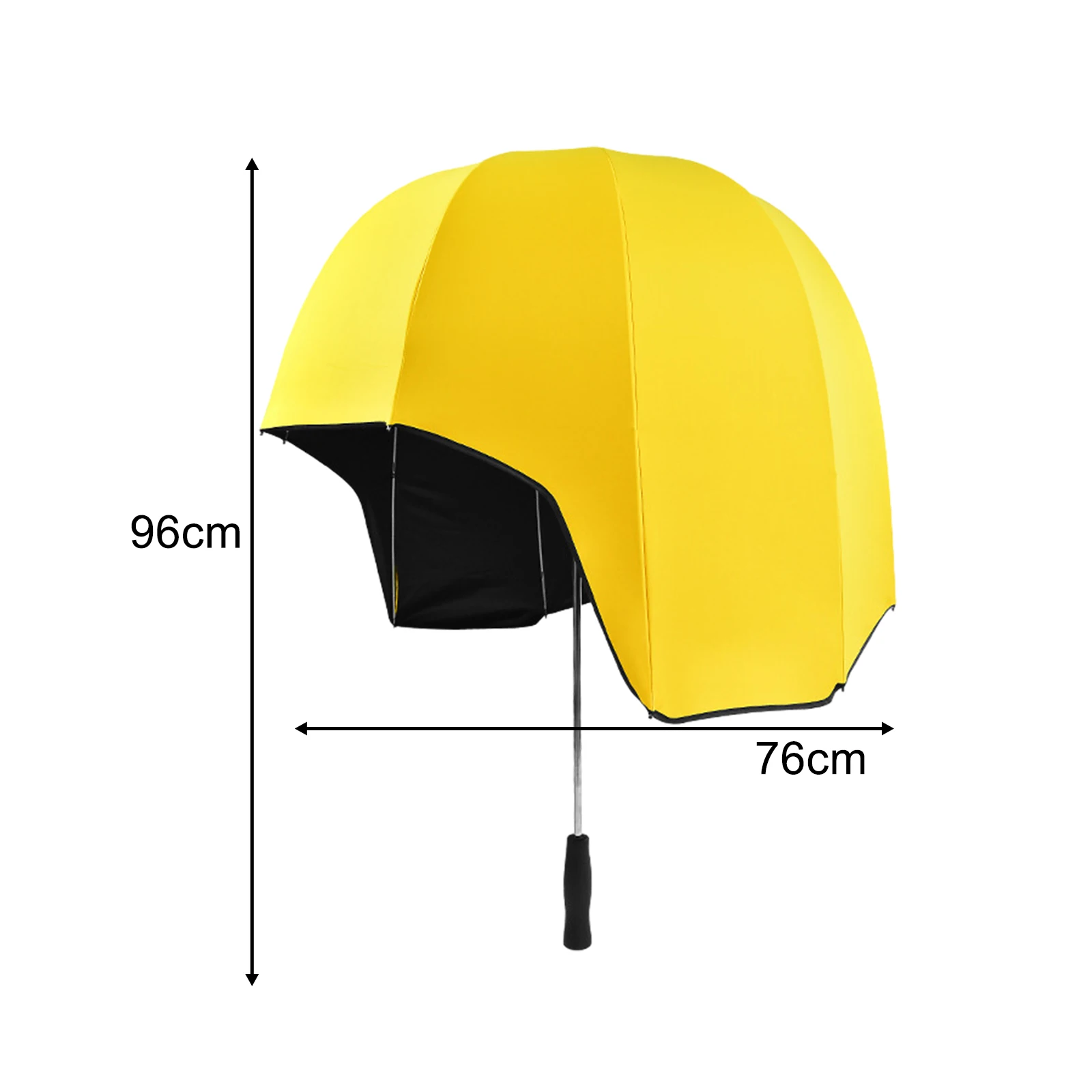 Waterproof Stick Umbrella Dual Use Umbrella Waterproof Rainproof Creative Windproof Straight Umbrella Long Handle Umbrella