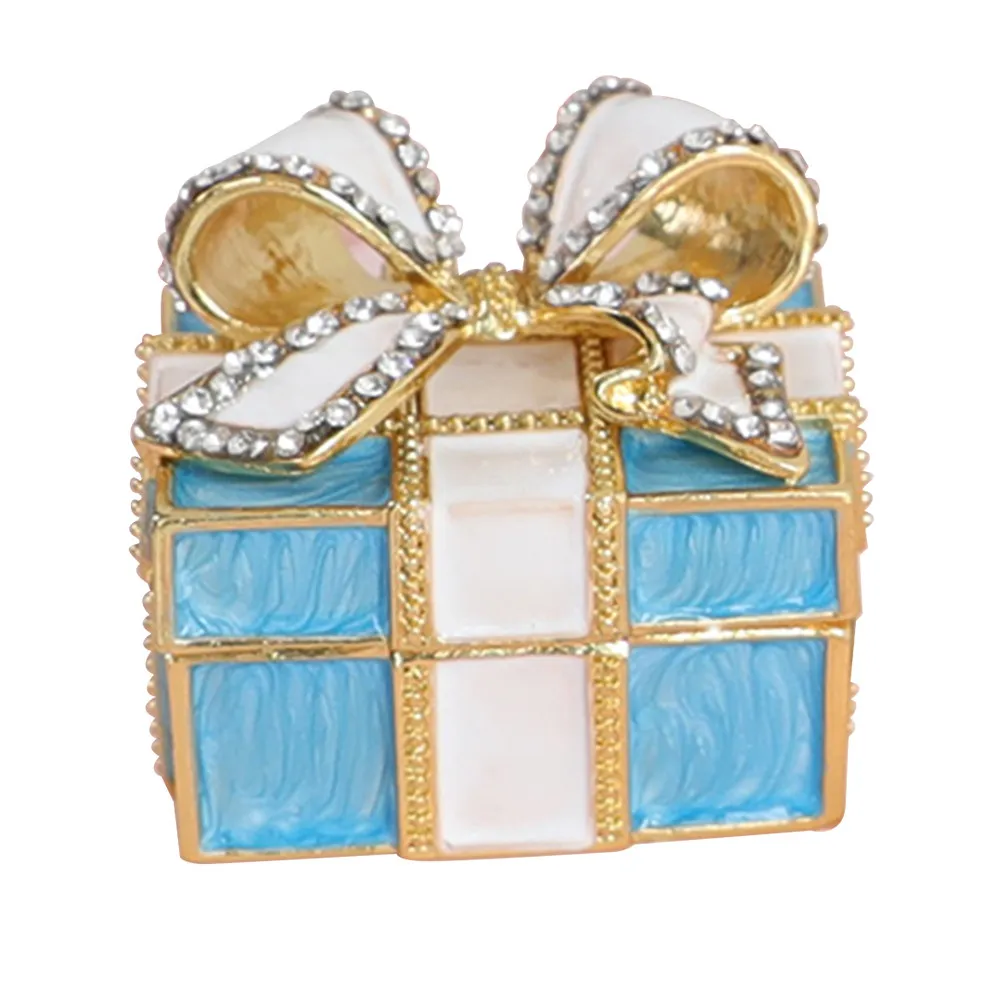 

1Pcs Elegant Jewelry Box for Gift Wrapping High-End Atmosphere Exquisite Craftsmanship Jewelry Container Ideal for Earrings