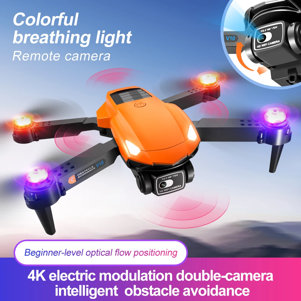 

V10 Drone RC FPV Novel and Camera Mini Best-selling Professional Foldable DJI Helicopter Racing Remote Control Children's Drone