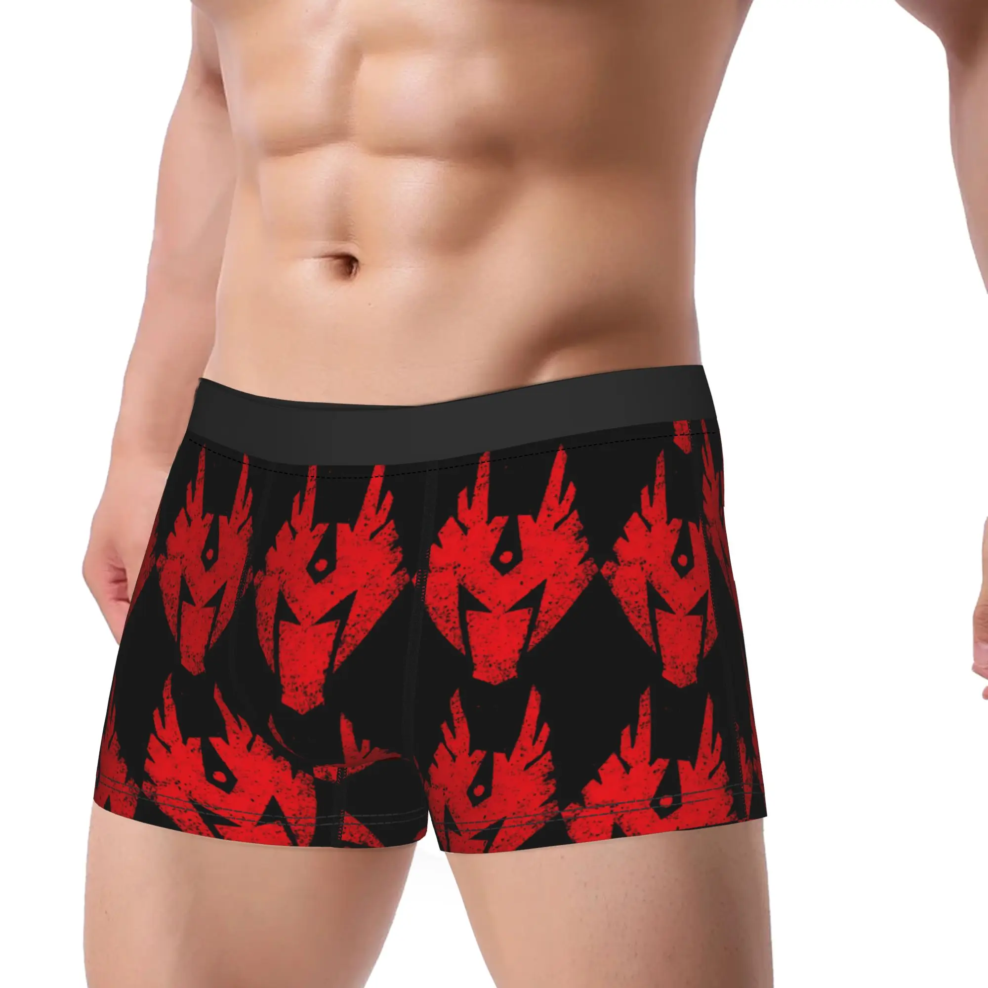 Kamen Riders Underwear  Elastic Underpants Custom DIY Shorts Briefs For Male 3D Pouch Large Size Trunk