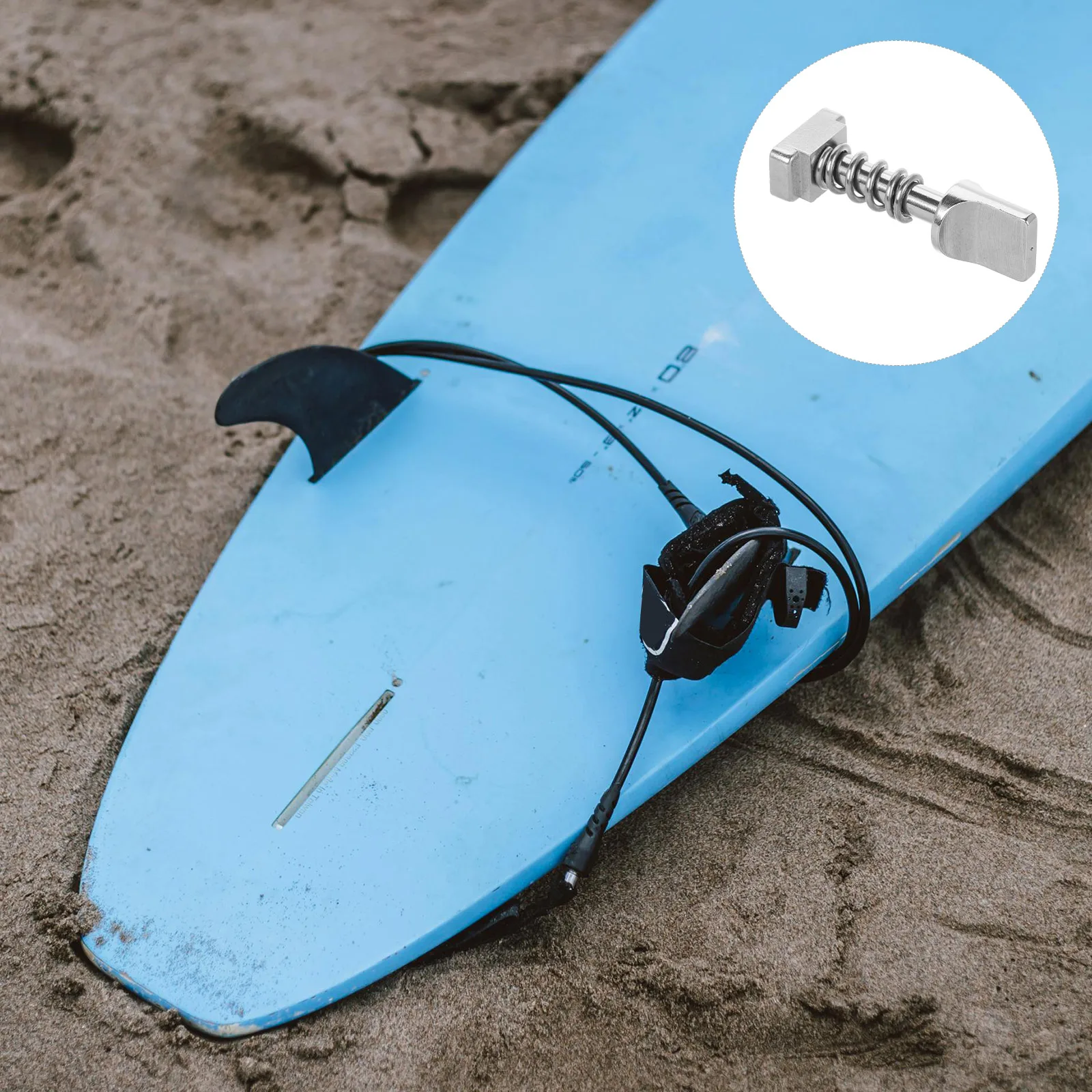 

Surfboard Fin Stainless Steel Quick Release Durable Paddle Board Parts Accessories Water Paddle Board Fin Screw Sports
