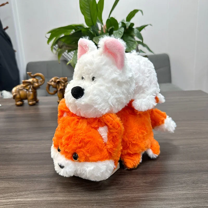 18cm Transform Plush Toy Cute Fox Dog Shark Bee Tortoise Flip Over Soft Stuffed Doll Pillow Home Decor Birthday Gift