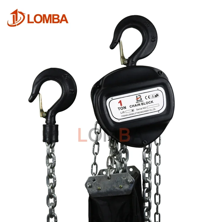 Factory Cheap Price 1t Lifting Easy Operation Chain Block Hoists Manual Chain Hoist