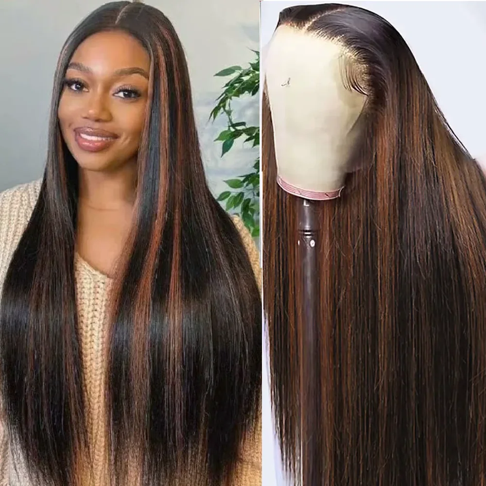 

46-дюймовые HD парики фронта шнурка из человеческих волос FB30 13x4 13x6 HD Прозрачные кружевные фронтальные бразильские парики для чернокожих женщин Плотность 200