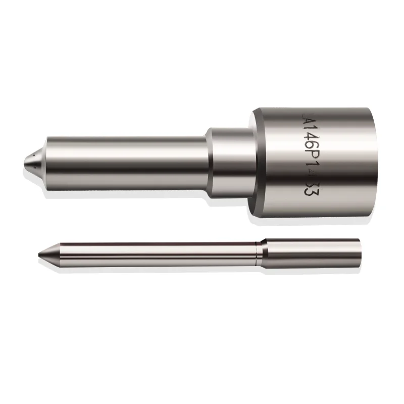 DSLA146P1433 Diesel Engine Fuel Injection Nozzle Flat Head White Needle Fuel Injection And Fuel Distribution Component LJ1342