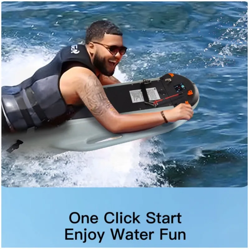 Adult Electric Surfboard Power Kickboard with Submersible Thruster for Swimming Training & Water Sports