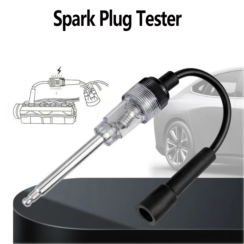 

1/2 Pcs Car Spark Plug Tester Pen Ignition Coil Tester Tool Auto Checker Detector Automotive Ignition System Tester