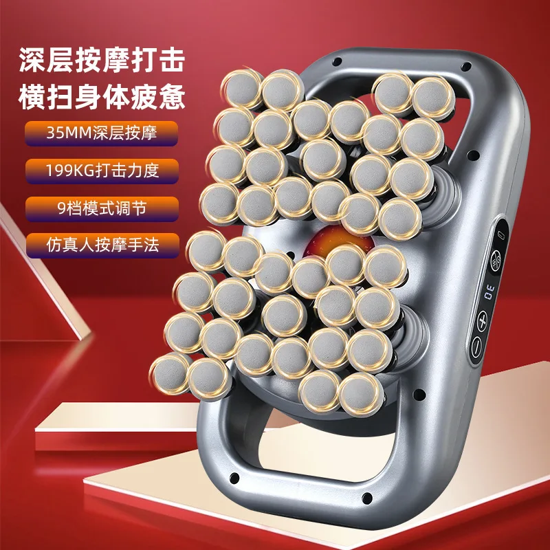 Multi-gear strong power whole body relaxation cervical spine lumbar massager