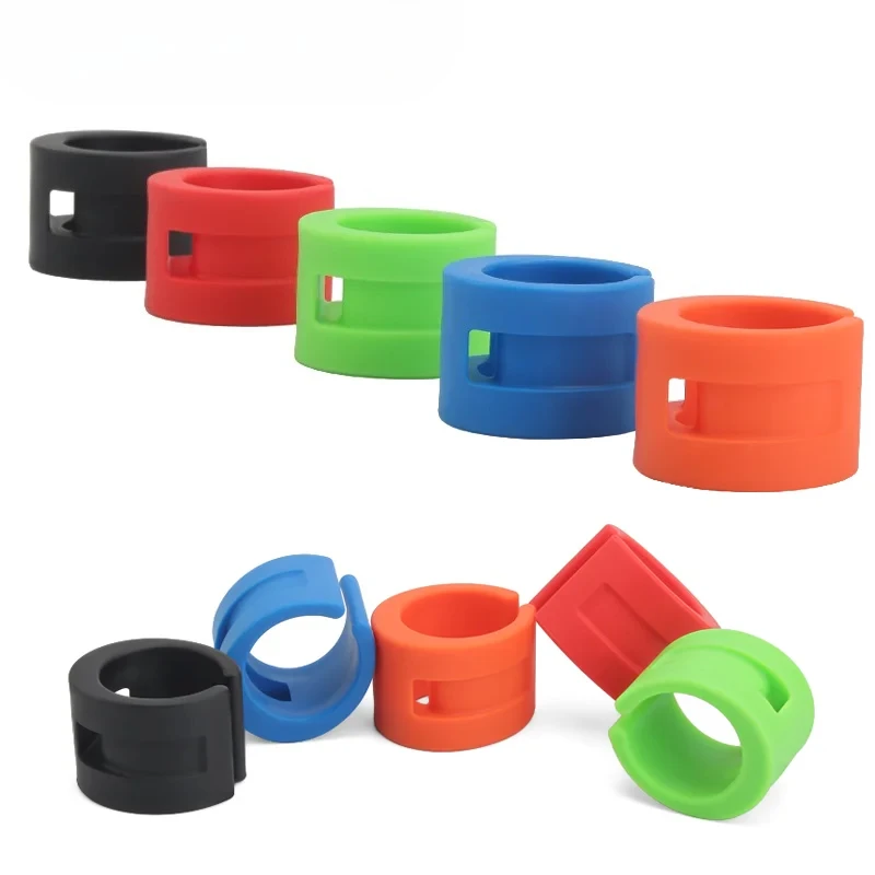 4 Stuks Fiets Achtervork Protector MTB Racefiets Frame Botsing Rubber Bescherming Ring Krasbestendig Fietsen Accessoires