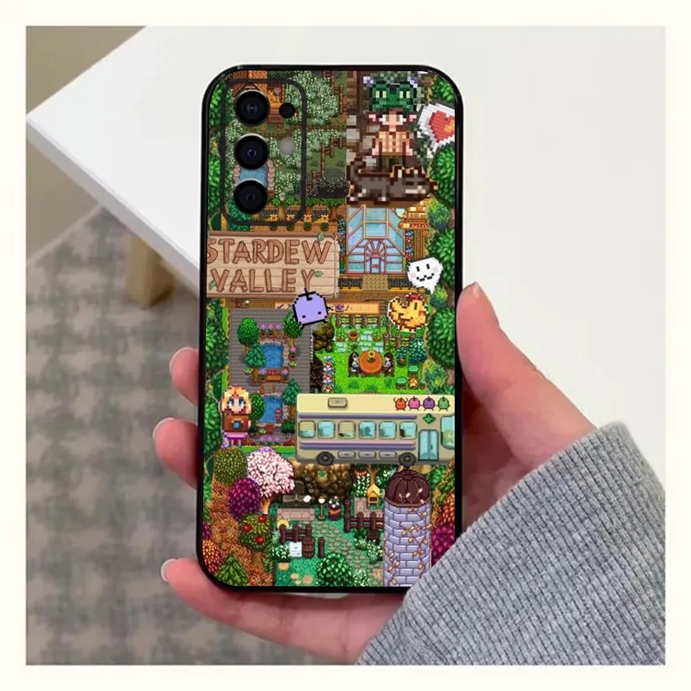 Game S-Stardew Valley Phone Case For Samsung S24,S21,S22,S23,S30,Ultra,S20,Plus,Fe,Lite,Note,10,9,5G Black Soft Cover