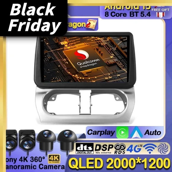 

Android 15 Car Radio For Opel Combo Corsa Tigra 2001 - 2009 2010 2011 Carplay Auto GPS Navigation Multimedia Stereo Video Player