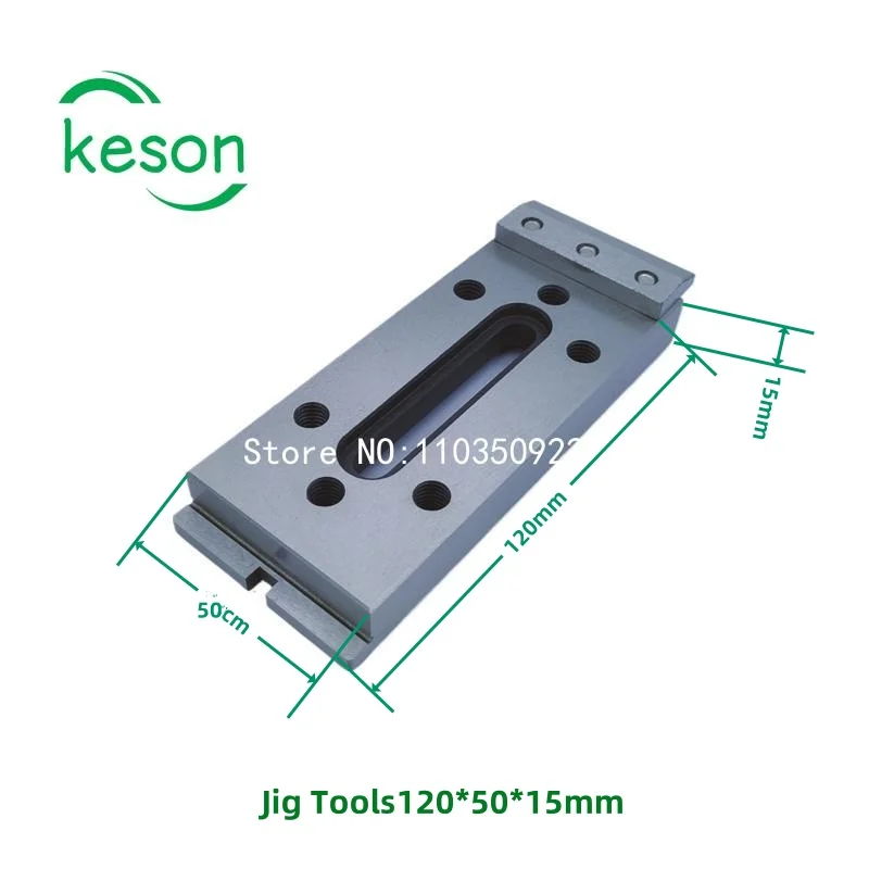 WEDM Jig Tools wire cutting pallet Z024 stainless steel fixture 120 * 50 * 15mm