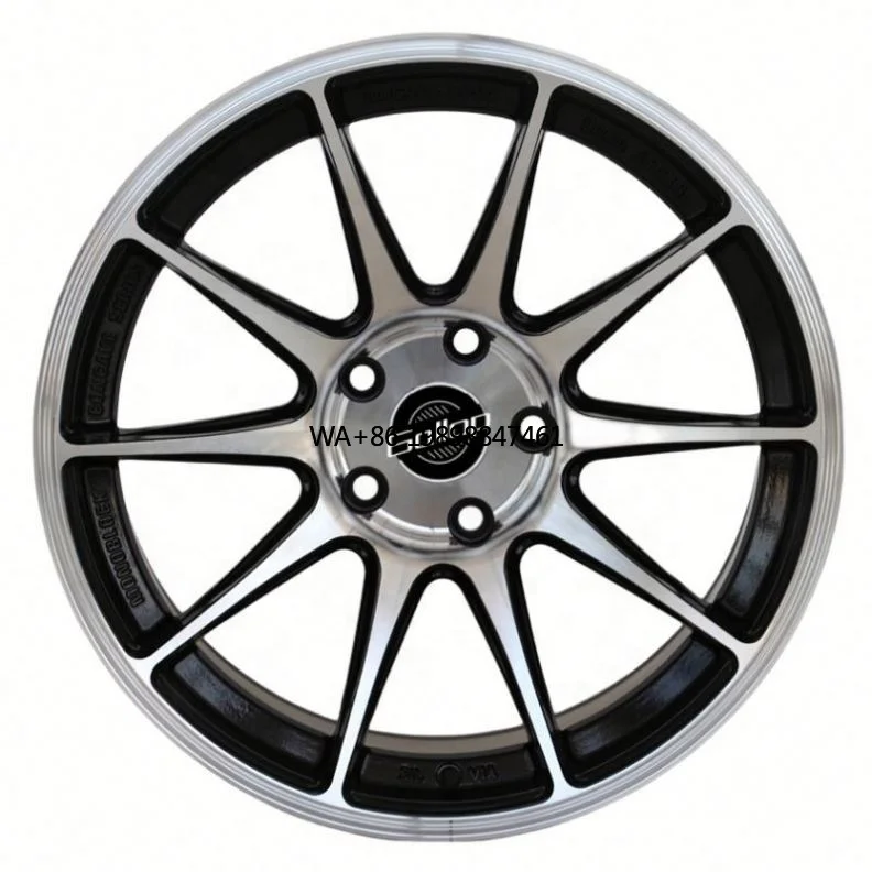 Gallop 2024 Popular Style 17-18 Inch PCD 4*100/4*114.3 ET 40/30mm Aluminum Alloy Passenger Car Wheel Top Aftermarket New