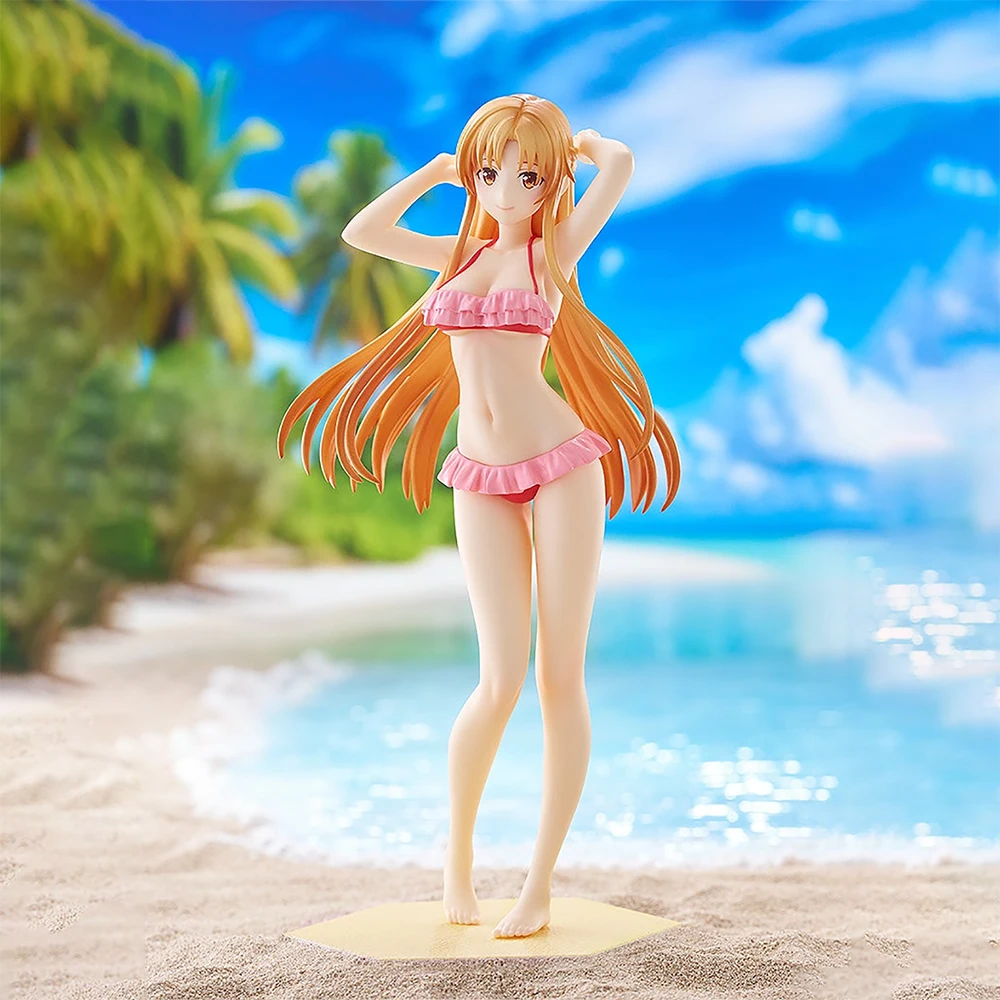 

In Stock Original Good Smile Company Pop Up Parade Gekijouban Sword Art Online Kuraki Yuuyami Asuna Anime Figure Action Figure