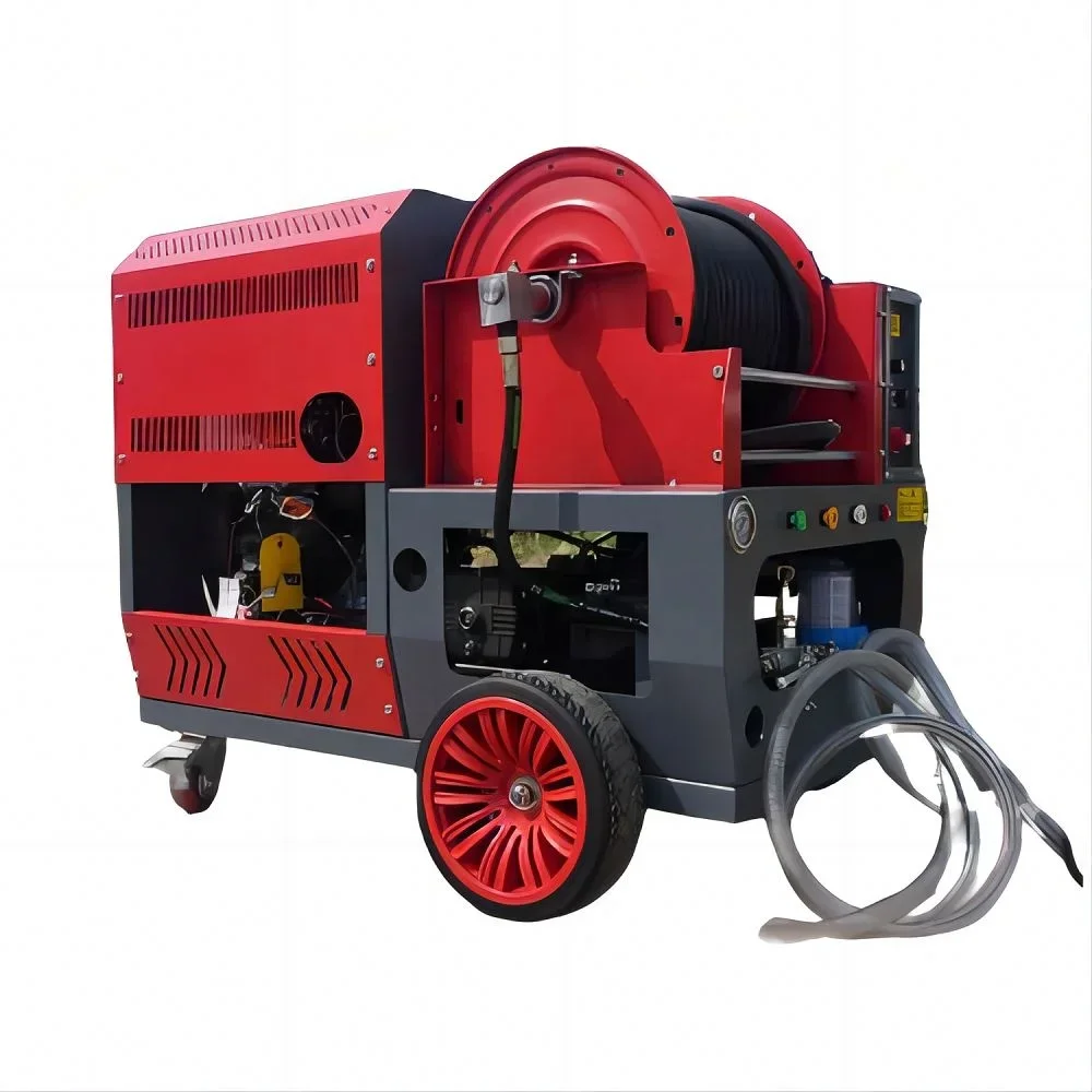 Smart Truck Mounted Integrated Cleaner 200Bar3000psi Sewer Jet