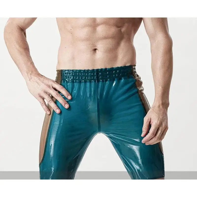 

Latex Briefs Rubber Underwear Men's Latex Handmade fashion sports shorts Cosplay
