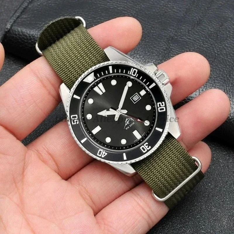 Correa de nailon acanalada para reloj Casio MTP-1374/1375/VDO1/MDV106/107, correas de reloj militares, correas deportivas del ejército, 18mm, 20mm y 22mm
