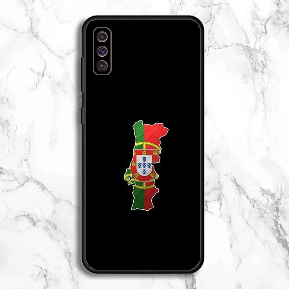 Portugal Flag Portuguese Country Phone Case For Samsung Galaxy A13,A21s,A22,A31,A32,A52,A53,A71,A80,A91 Soft Black Phone Cover