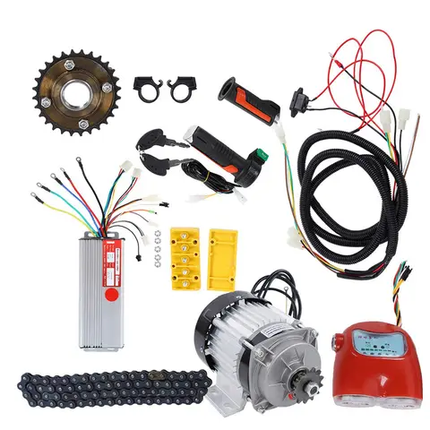 48V 800W Electric Bike Brushless Motor Conversion Kit Electric Tricycle Scooter DIY Motor Controller Handlebar Throtte Refitment