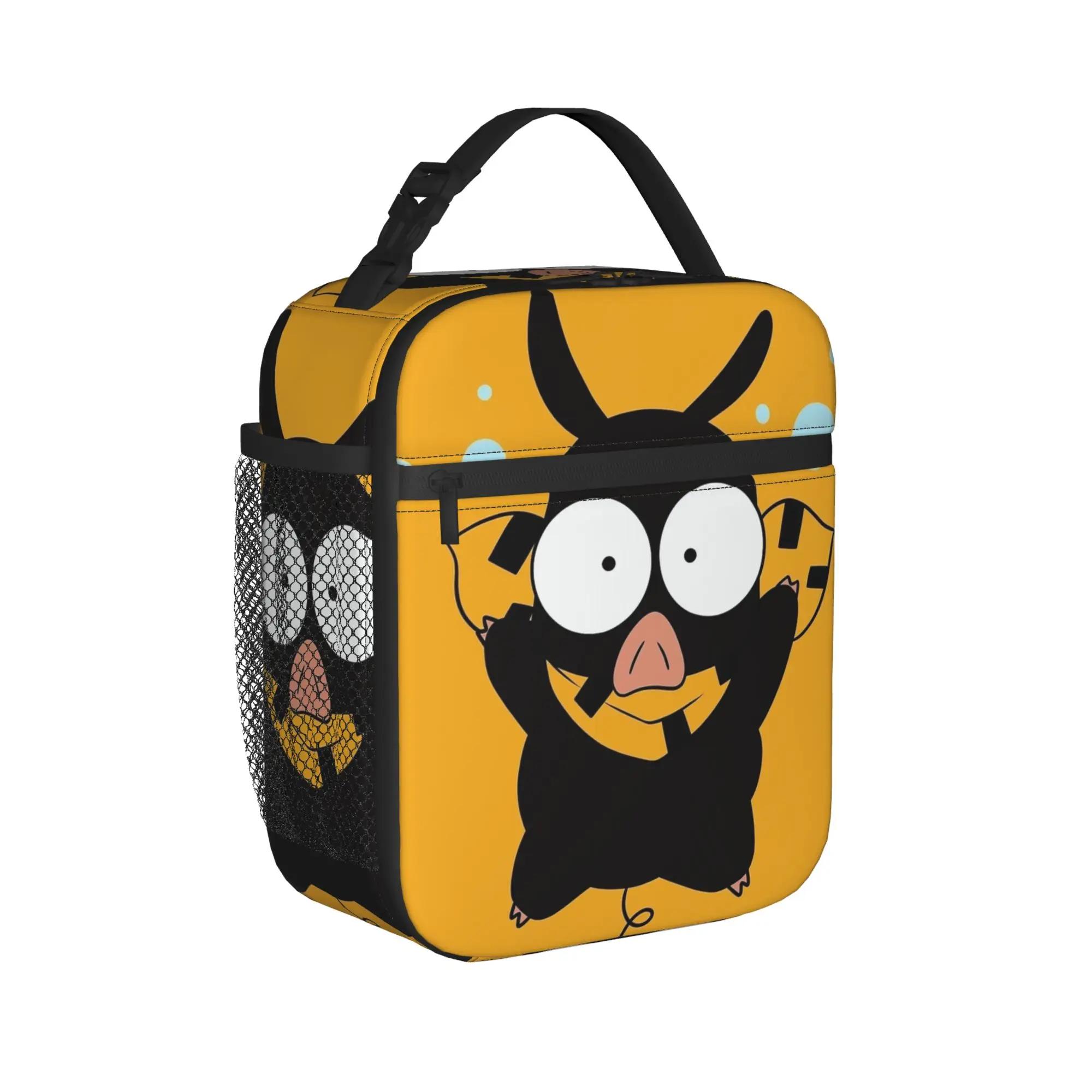 Anime P-Chan Ranma Thermal Insulated Lunch Bag for School  Portable Food Bag Cooler Thermal Lunch Boxes