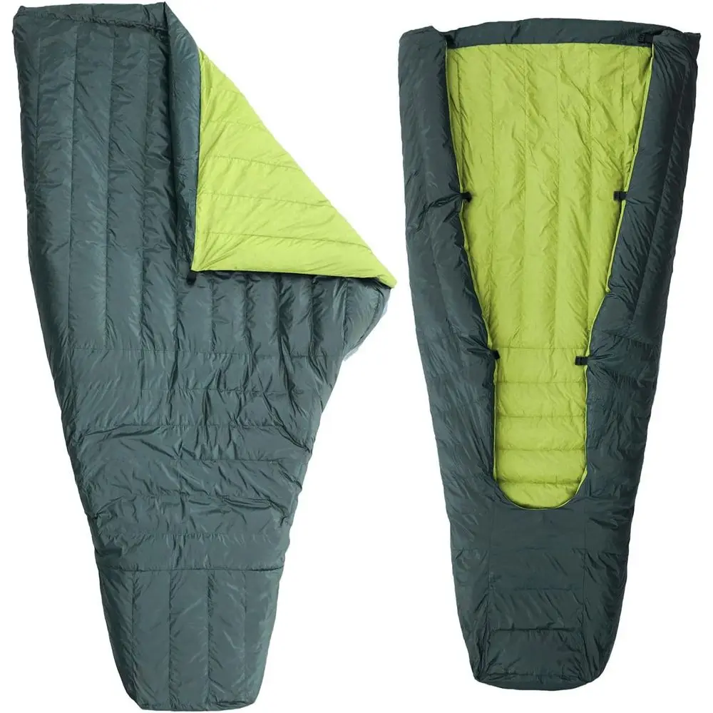 Ultralight 850 Fill Down Backpacking Quilt for Camping Comfo