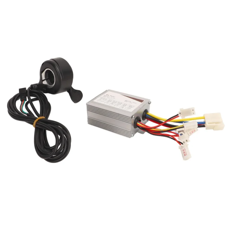 

Electric Bike Controller Thumb Throttle Set 24V 500W Electric Bicycle Controller With Thumb Throttle Accessories For DC Motor