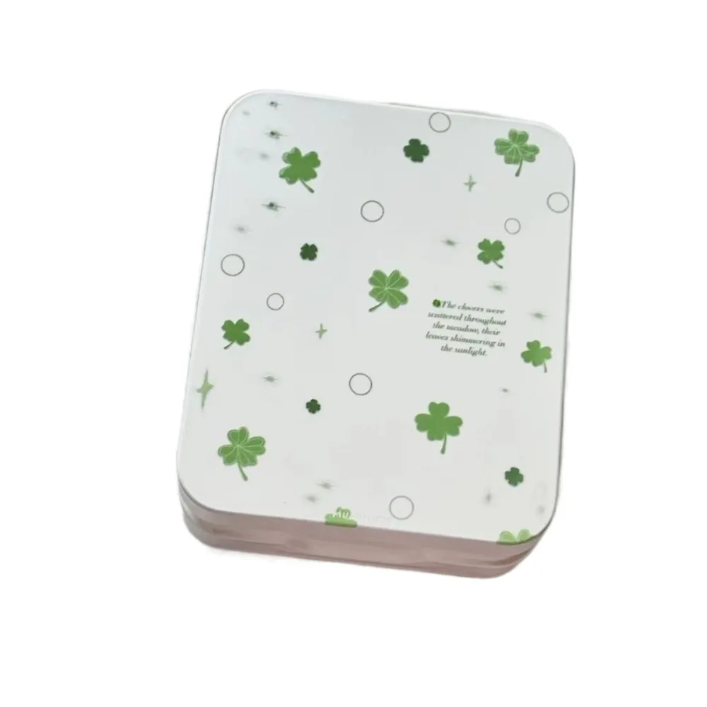 New Cartoon Design Desktop Organizer Box Cute Portable Photocard Storage Box Kawaii Style Multi-functional Stationery Case