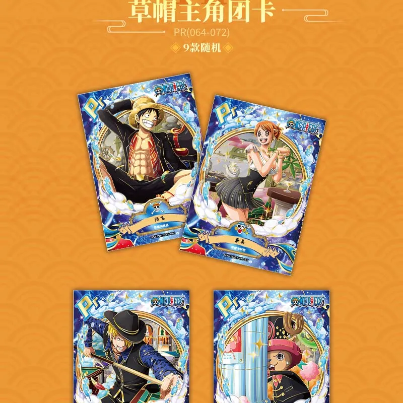 Newest Case Wholesale Price Lucky Card 8 One Piece Collection Card Luffy Nami Boa Chooper TCG Hobby Gift