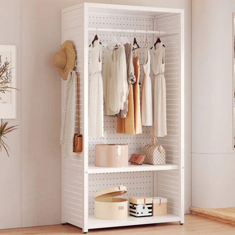 

Многофункциональный прочный открытый шкаф JC с большой вместимостью, металлический, устойчивый, для небольших квартир, сборный.