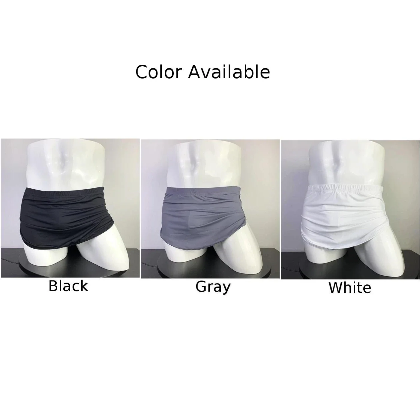 Mens Soft Comfort Home Shorts Boxers Convex Pouch Underpants Pants Underwear Briefs Sleep Bottoms Trunks Шорты Мужские