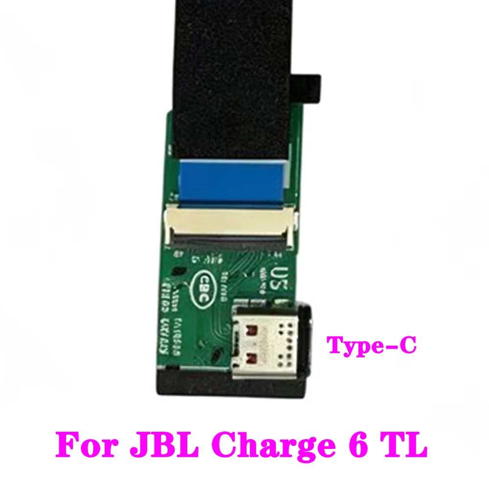 1-個リボンケーブル付き-jbl-charge-6-tl-usb-電源ボードタイプ-c-コネクタ-usb-充電ポート