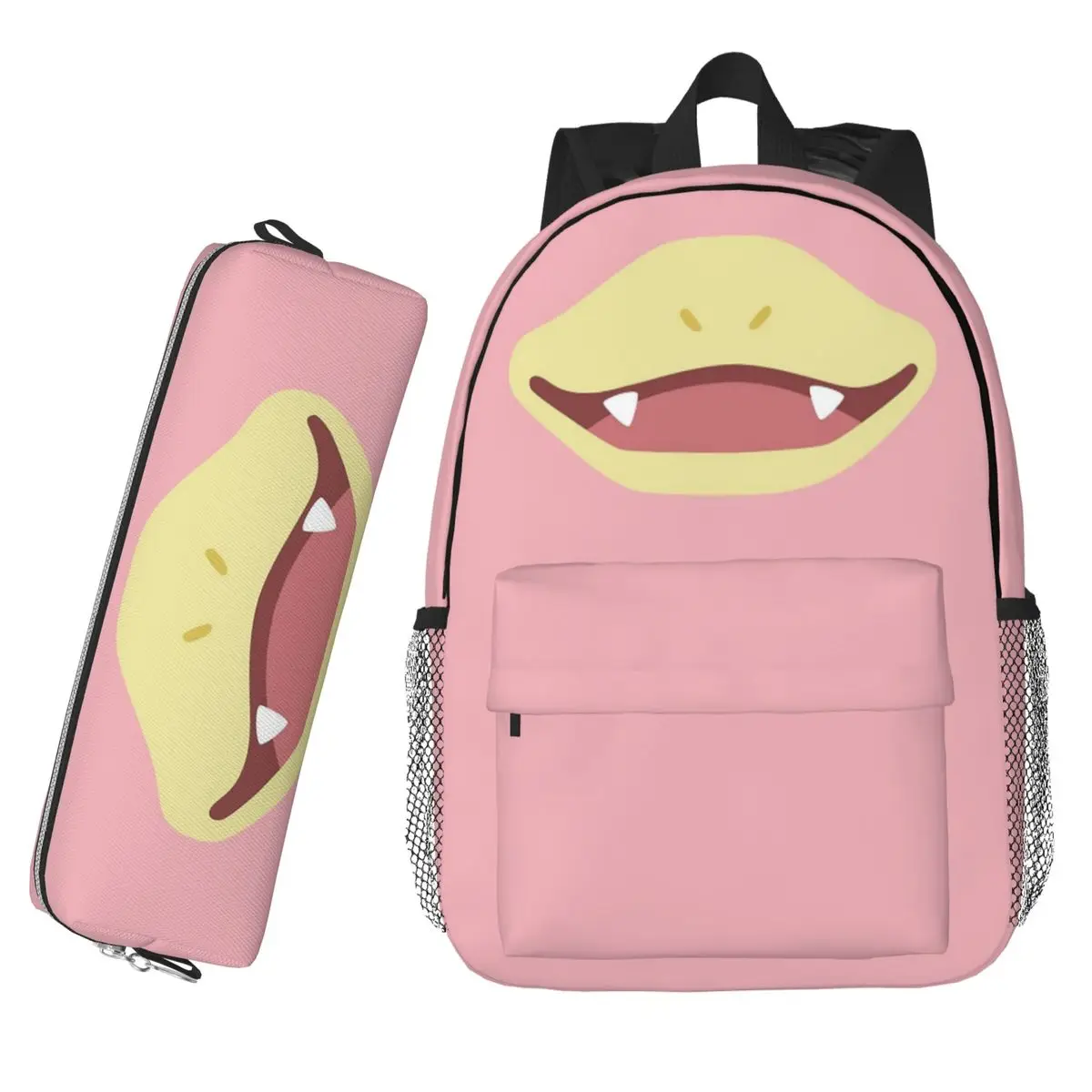 

Slowpoke Poke Maniac Рюкзак для рта Лидер продаж Рюкзак большой емкости для мальчиков и девочек BookBag Детская школьная сумка Пенал