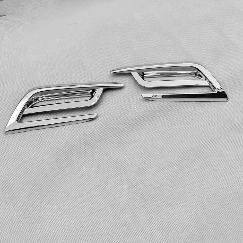 الكروم المصد الخلفي الضباب الخفيف الحافة القوالب ل 2024-2026 تويوتا جراند هايلاندر اكسسوارات