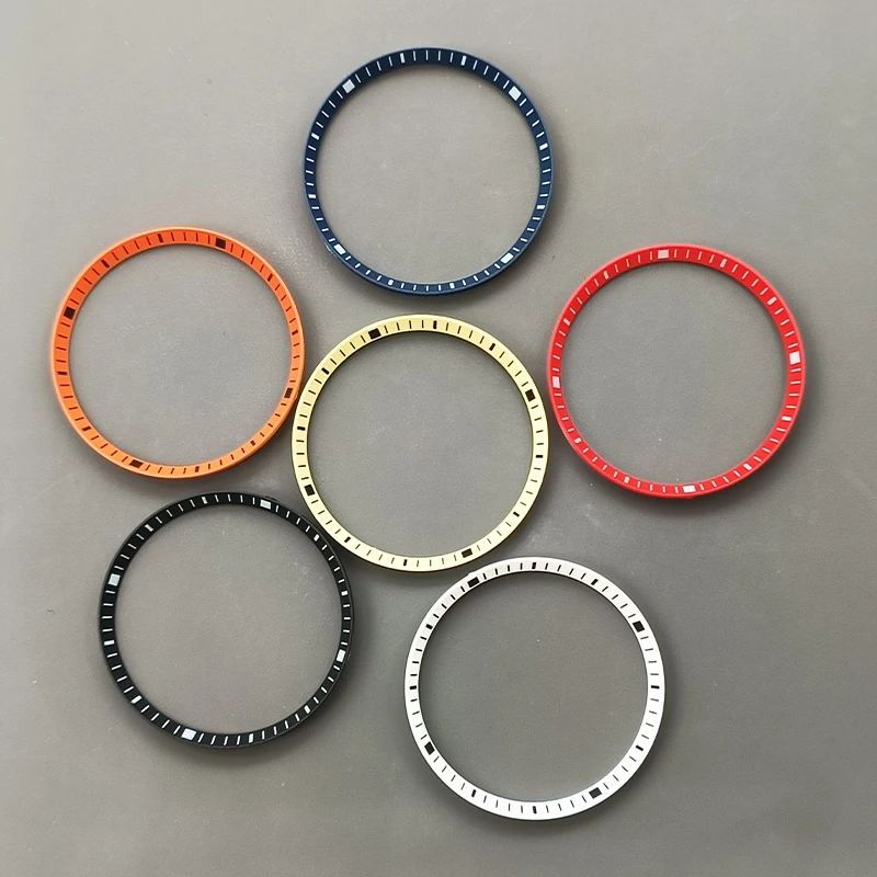 

30.5mmx27.3mm SKX007 Watch Chapter Ring Fits SKX007 SKX009 SRPD Watch Cases Inner Ring NH35 NH36 Case Replace Parts