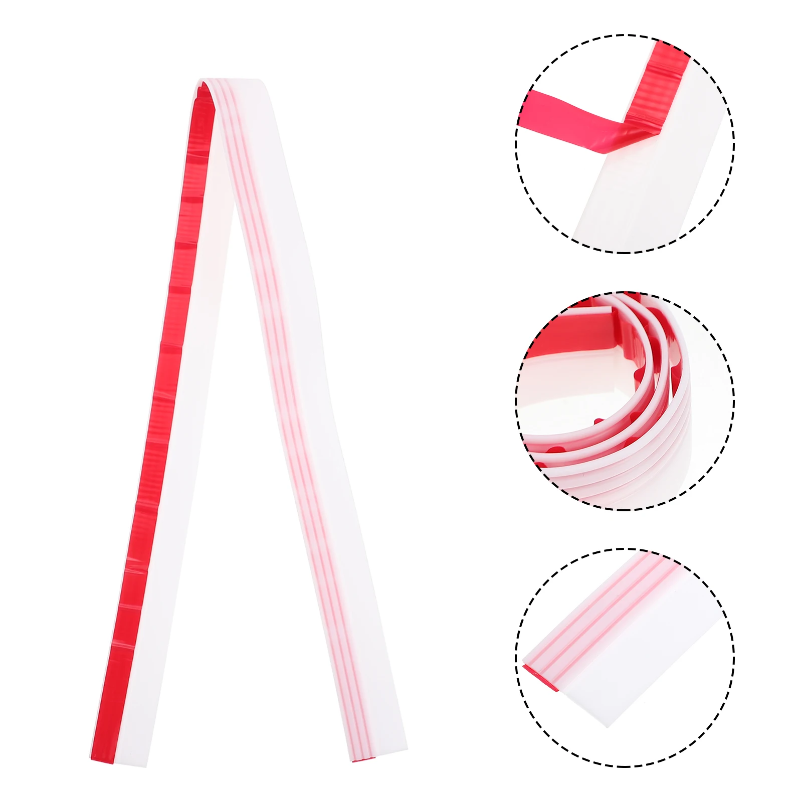 

3Pcs Windproof Door Sealing Strips Acoustic Seal Strip PVC Adhesive Tape Soundproof Insulation Weather Stripping Home Use