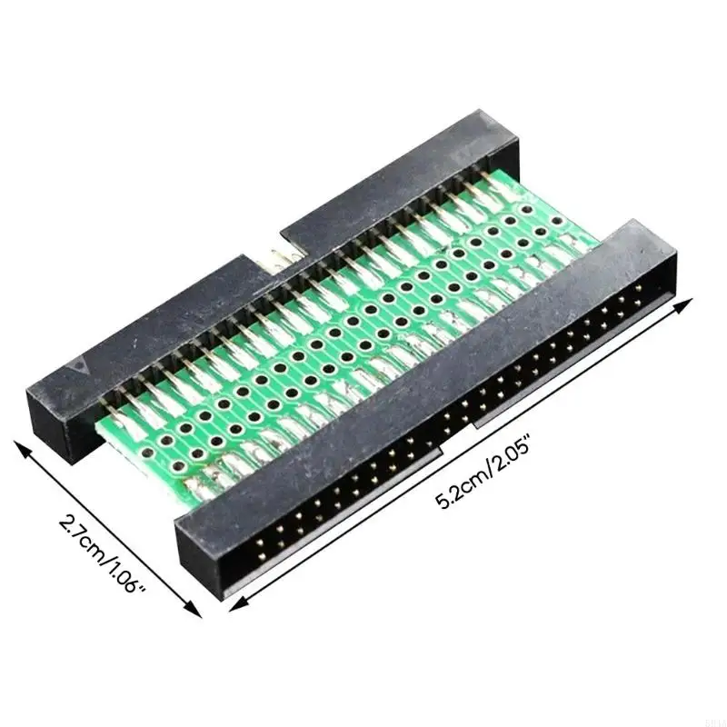 594A 44pin machos para machos IDE Electronic Disk 2,5 polegadas Adaptador rígido