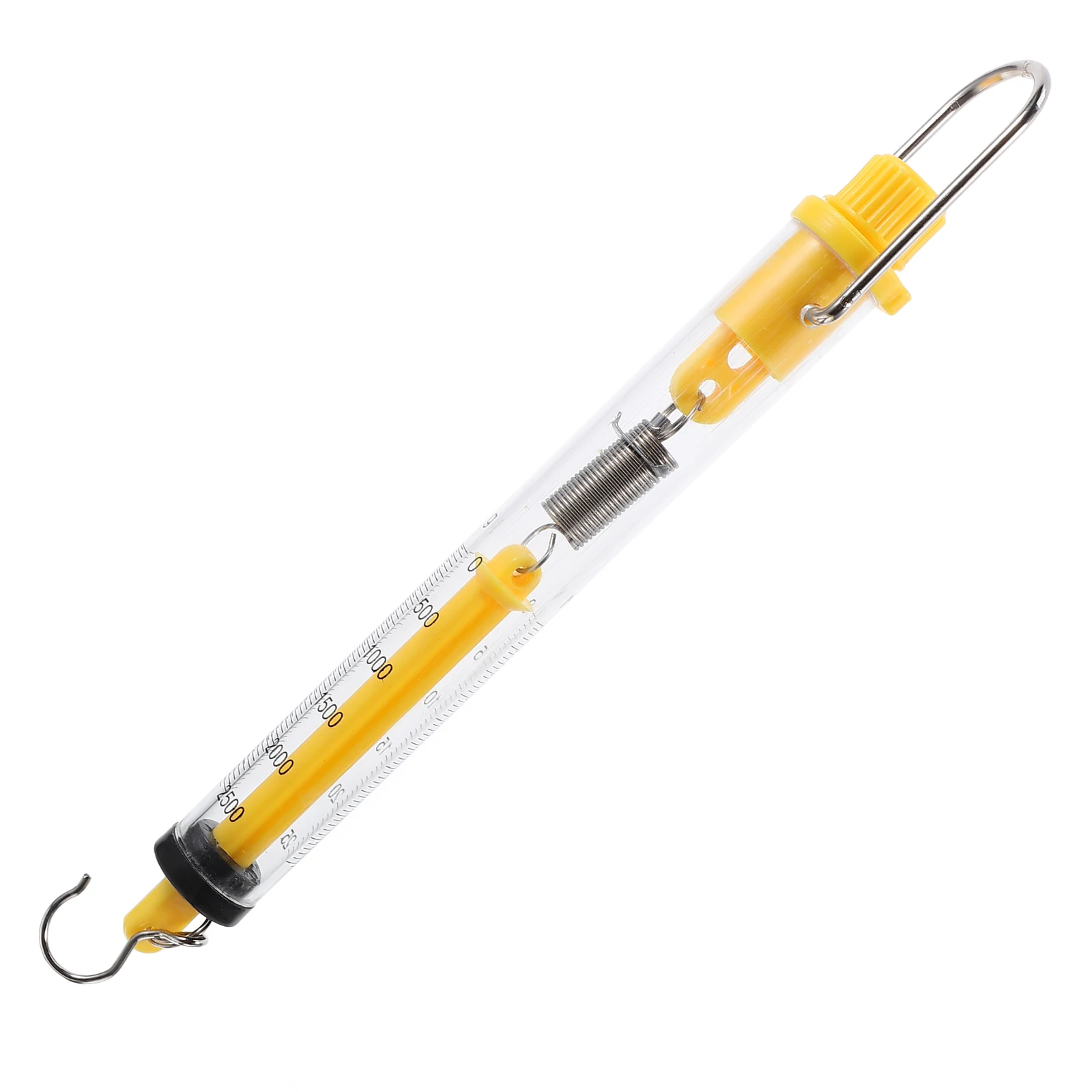 

2pcs Spring Balance 25N 2500g Mechanical Scale Cylinder Force Gauge Physics Lab Equipment Portable Weighing Tool Dynamometer