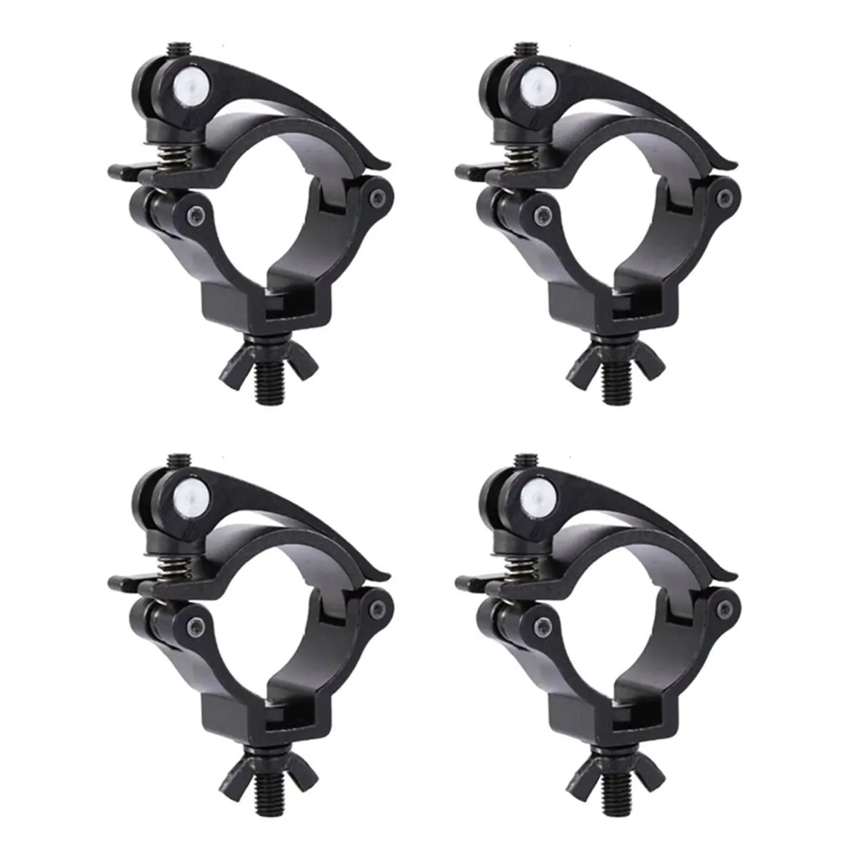 Y161A J~4pcs/Lot Alumimun Alloy Stage Lights Clamp Hanger Hooks Bracket Heavy Duty Hook Theatre Lighting