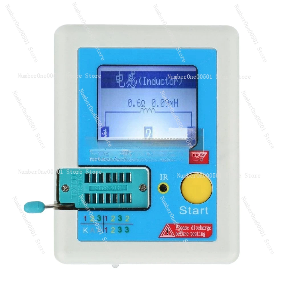 

High Speed Transistor Tester LCR-T7 Full Color Screen Graphic Display Finished Diode Capacitance Measuring Tester