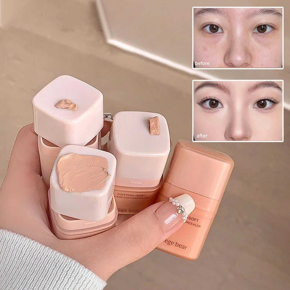 ライトオレンジトーンマットナチュラルコンシーラー ゲゲベア 目の下のクマをカバー 高カバー力 ルナコンシーラー 防水