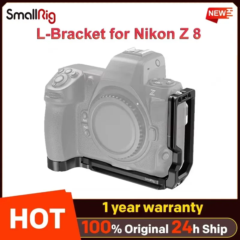 SmallRig Z8 L-Bracket for Nikon Z 8 L-Shape Mount Plate Black Mamba Camera Cage 4161 for Canon EOS R6 Mark II